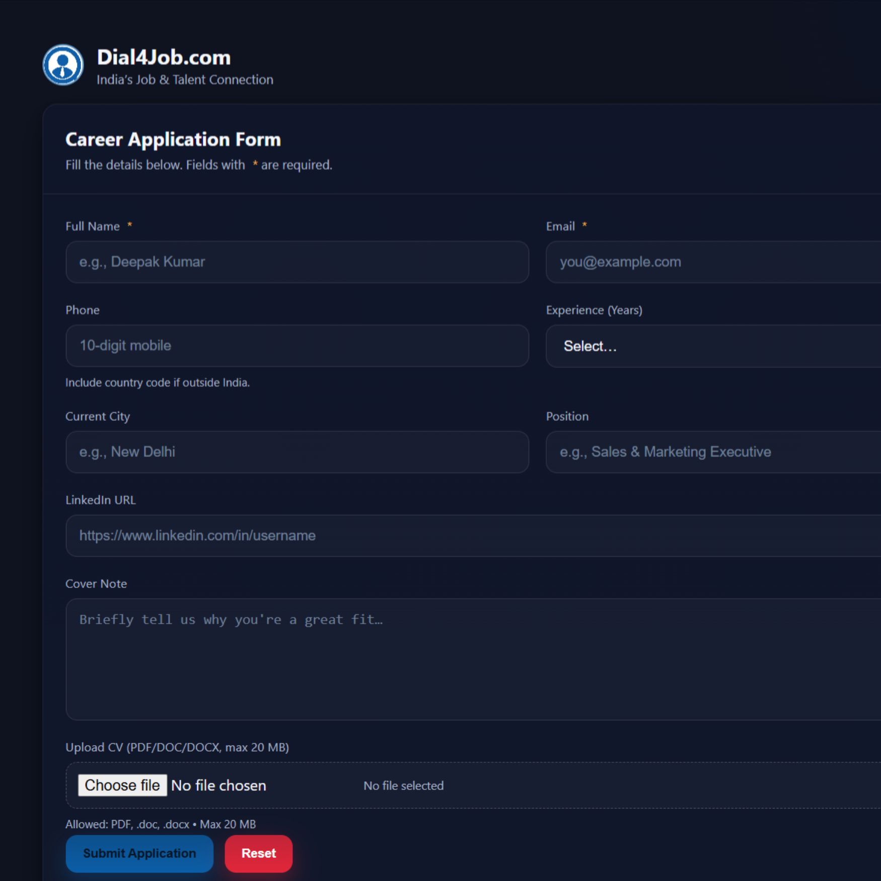 Personal Portfolio Images